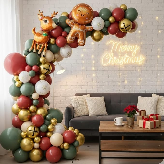 Christmas Balloon Arch Kit - Image 6