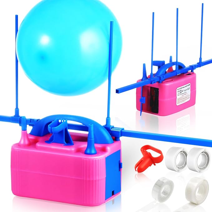 Balloon Pump Electric, Electric Air Pump Replace Manual Balloon Hand Pump by PartyZealot
