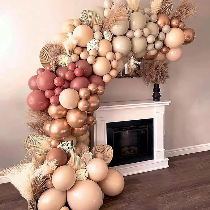 18 Inch Beige Balloons, Baby Shower, Birthday Party and Event Decoration - Image 5