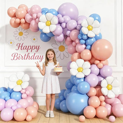 Daisy Flower Balloon Arch Kit, Puppy-Themed Party Supplies, Dog Party - Image 2