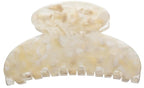 France Luxe Couture Claw Hair Clip - Pavlova White