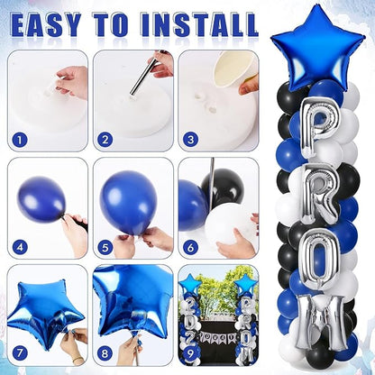 2 Sets Graduation Balloon Column Stand Kit - Image 5