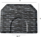4 ft. x 5 ft. Salon Mat Anti Fatigue for Hairstylist Standing, Thick Barber Floor Mats Under Salon Chair, Hair Mat Hairdressing Barbershop Beuaty Spa Equipment