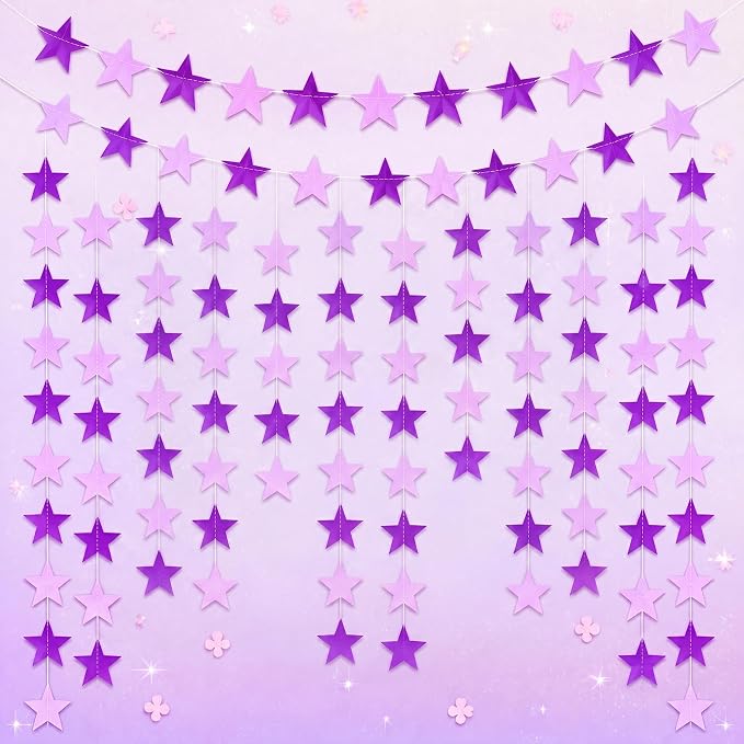 78 Feet Star Garland Decorations - Image 3