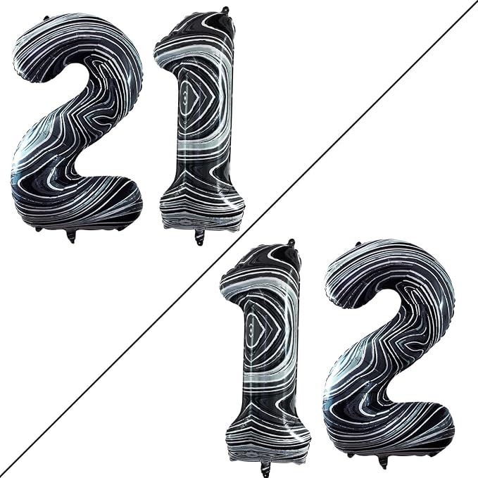 Number 12 Balloons for 12th Birthday Sweet 12 Party Decorations, 42 Inch Jumbo by GOER