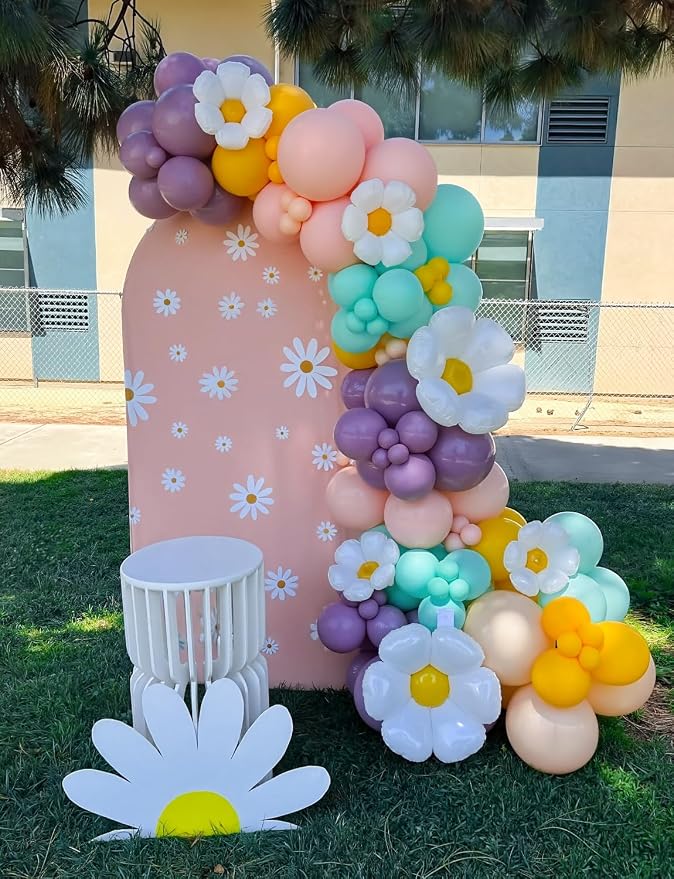 Daisy Balloon Arch Garland Kit - Image 5