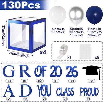 Graduation Decorations 2026, PROUD OF YOU, Class of 2026 - Image 2