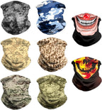 Neck Gaiter Face Cover - Sun Protection Mask Balaclava for Men and Women