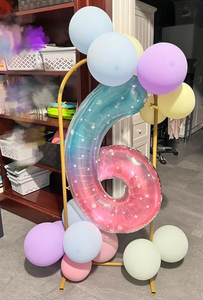 6 Balloon 40 inch Number Balloons - Image 2