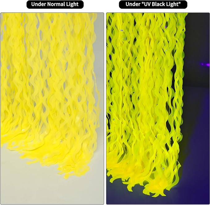 4 Pack Wavy Yellow Foil Curtain Backdrop -3.3 ft x 6.6 ft Gold Tinsel Backdrop - Image 4