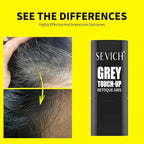 SEVICH Hair Color Stick For Gray Roots - Instantly Cover Grey Hair Dye Comb,Waterproof And Sweatproof, Four Toothed Comb Design, For Carrying Around,8ml(Black)