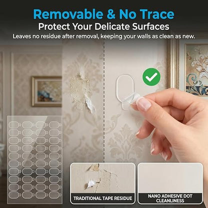 Double Sided Sticky Dots, 0.31" x 0.51", - Image 3