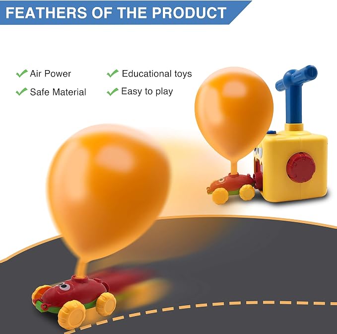 Toddler Toys Balloon Pump Stomp Rocket - Image 3