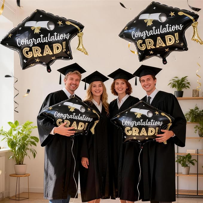 Graduation Cap Balloons, Graduation Decorations 2026 - Image 3
