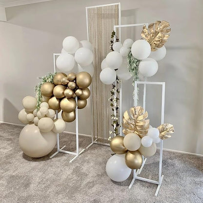 KBZVNAF White Sand Latex Party Balloons 50 Pack 12 inch | Cream Helium Matte - Image 4