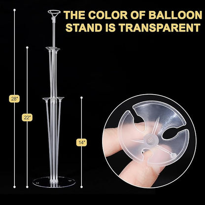 10 Sets Balloon Stand Kit, Balloon Sticks Holder - Image 2