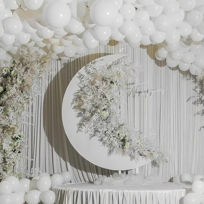412pcs White Balloons 18 12 10 5 Inch White Balloon Garland Arch Kit Different - Image 5