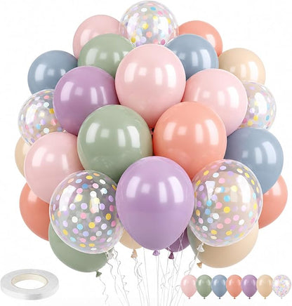 Pastel Balloons by BIAPIAN
