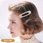 Small Flat Hair Clips for Women Lay Down Clips for Thin Hair Accessories 8pack