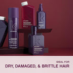 KEVIN.MURPHY YOUNG.AGAIN.WASH - Moisturising Shampoo - For Dry, Damaged & Brittle Hair - Hair Repair & Hydration - Amino Acids & Lotus Flower Extract - Sulphate & Paraben Free - 1 L / 33.8 fl oz