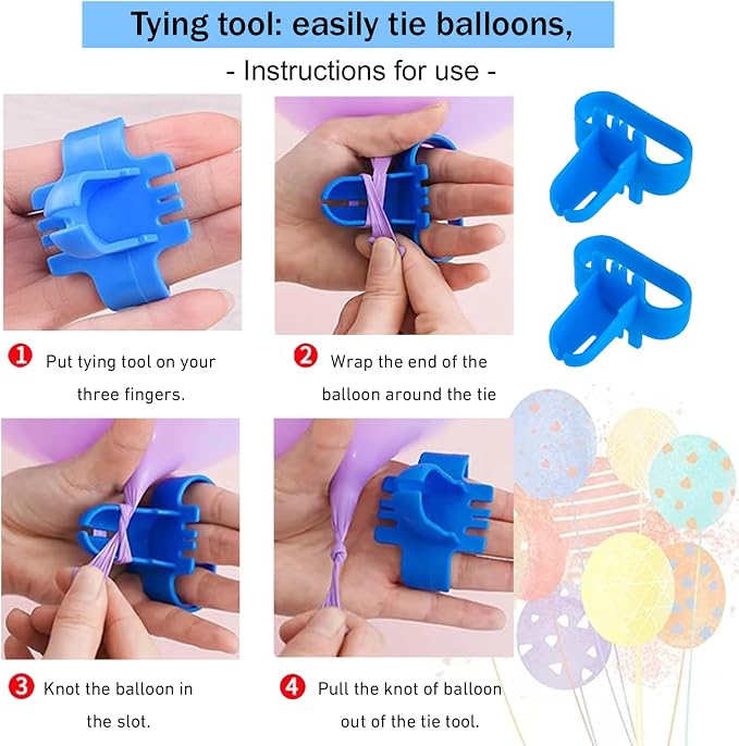 Balloon Arch Garland Kit, 82ft Balloon Garland Strips - Image 6