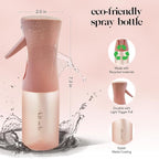 Kitsch Continuous Spray Bottle for Hair – Fine Mist Water Mister & Water Spray Bottle – Recycled Hair Spray Bottle – Spray Bottles for Cleaning, Styling, Plants & More – Terracotta, 150ml