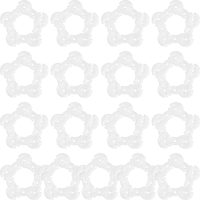 18 PCS Reusable Balloon Clips for Balloon Arch, 6.5cm | Plastic Balloon Arch by Isslly