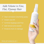 PHILIP KINGSLEY | Maximizer Root Boosting Spray |Volumizing Hair Spray that Adds Texture, Boosts and Lifts Fine, Flat, Limp Hair | Heat Protection Spray for Hair | 2.02oz