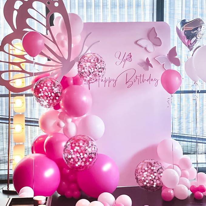 MEBAY Pink Balloon Arch Kit - Image 4