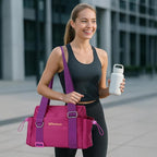 Crossbody Bags for Women, Trendy Everyday Purse Shoulder Bag, Mini Gym Bag with Wet Pocket and Coin Wallet
