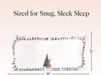 The Grinch x Kitsch Satin Pillowcase with Zipper for Hair & Skin - Softer Than Silk Pillow Cases, Smooth Cooling Pillow Cover, Wrinkle-Free, Machine Washable, King Size (19x36) - Who-Ville