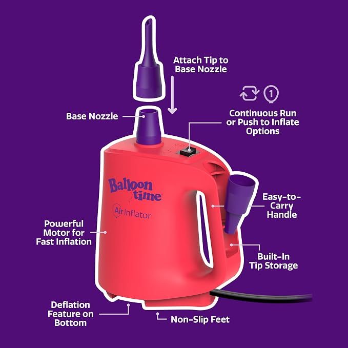 Electric Air Pump | Inflator & Deflator | Portable Design | Powerful Air Pump - Image 7
