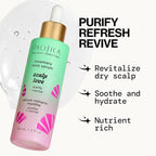 Pacifica Scalp Love Rosemary Mint Serum - Dry, Flaky, and Itchy Scalp Serum, Hydrating, Moisturizing, and Calming Treatment Formulated with Witch Hazel, Vegan and Cruelty-Free - 2 Fl Oz