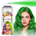 Halloween Hair Spray,Temporary Hair Color Spray for Women Kids Men,Washable Hairspray,Colored Hair Spray,Color Hairspray for Halloween,Party,Cosplay,Christmas Day (Green)