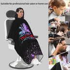 Custom Barber Cape for Men Personalized Professional Hair Cutting Cape with Text for Home Salon Barbershop