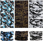 Headband Neck Gaiter Head Wrap Headwear Face Mask Magic Scarf Bandana for Men and Women
