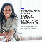 Elon R3 Hair Growth Supplement for Women – Vitamins w/ 5000 mcg Biotin Per Serving & Collagen Peptides for Healthy, Thick Hair – Extra Strength - Extended Release (60 Tablets)