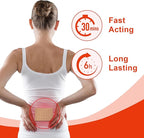 100 PCS Tiger Patches, Heat Patches, Chinese Red Tiger Hot Capsicum Patch, Relieving Back, Knee, Neck and Shoulder, Joint & Muscle