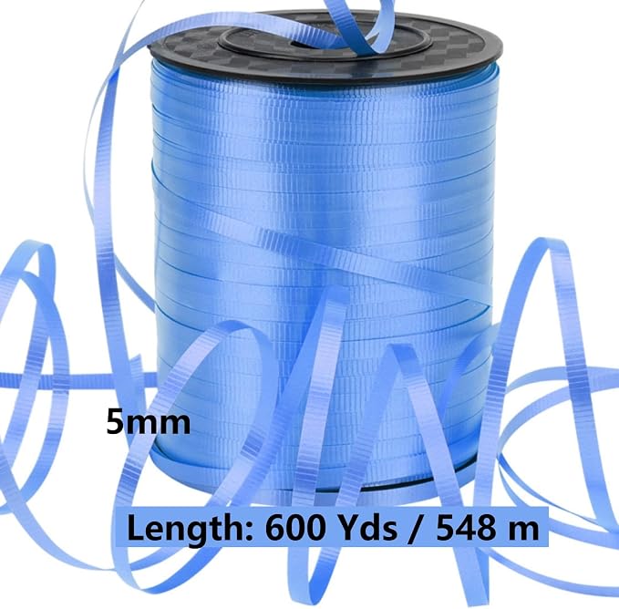 600 Yards Curling Ribbon, Balloon String Roll Ribbon and Bows - Image 5