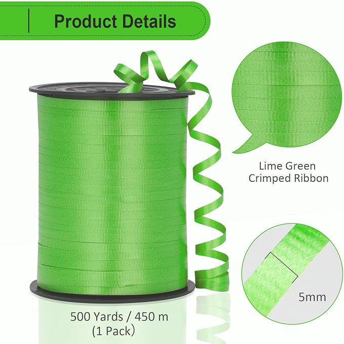 Lime Green Ribbon - Image 5