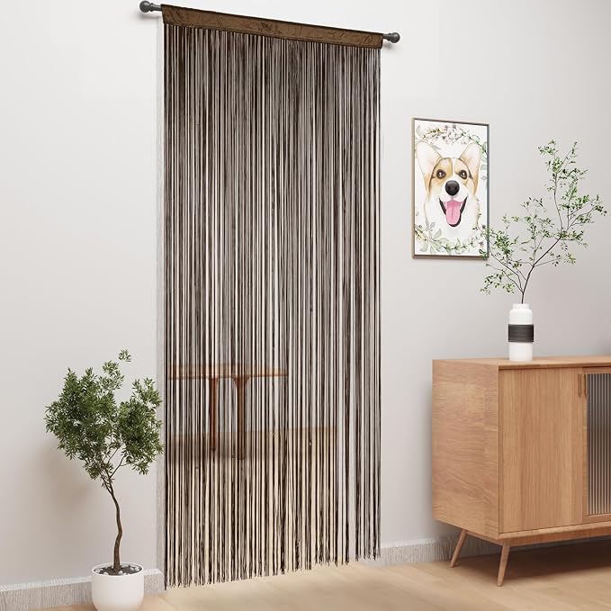 YIIBAII Door String Curtains Fringe Door Curtains - Image 3