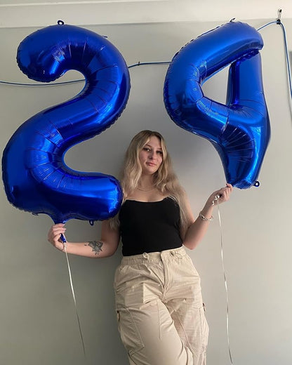 Navy Blue 90 Balloon - Image 9