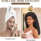 Heat Cap for Deep Conditioning, Hair Steamer for Natural Hair Home Use w/10-level Heats Up Quickly, Thermal Steam Cap for Home Hair Treatment