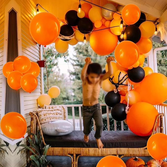 110pcs Orange Balloon 12 inch - Image 7