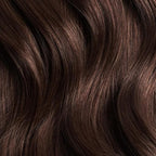 Luxy 100% Remy Human Hair – Halo Clip-In Hair Extensions –Natural Looking Volume & Length - One-Piece - Easy 5-Min Application 180 grams 20" Chocolate Brown Halo