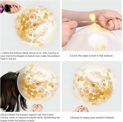 Blue and Gold Balloons - Image 3