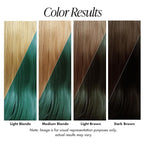 Adore Semi Permanent Hair Color (165 Clover) | Vegan & Cruelty-Free Green Hair Dye | No Ammonia, No Peroxide, No Alcohol | 4 Fl Oz Each (Pack of 2)