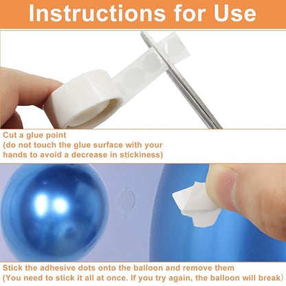 Balloon Arch Kit with 2 Balloon Garland Strips | 200 Pcs Glue Point Dots - Image 4