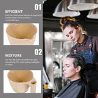 Luxshiny Hair Dye Bowls Set of 2 Mixing Bowls for Hairstylist Sturdy Handles Hair Coloring Kit