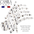 Camila Paris CP3477 French Hair Clip for Women, Hand-Made Hair Side Clips, 2 Inch Girls Hair Claw Clips Jaw Fashion Durable Styling Hair Accessories for Women, Strong Hold No Slip Grip, Made in France